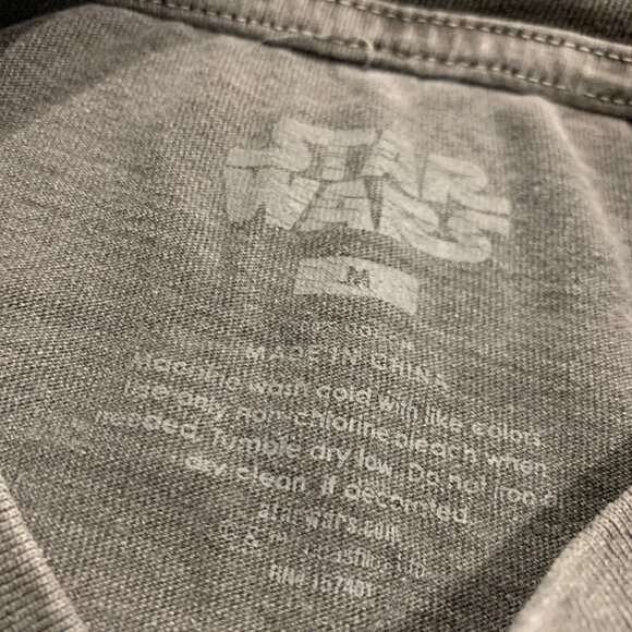 Star Wars Episode 1 The Phantom Menace Oversized T-Shirt Men's Medium M Washed - Picture 3 of 6
